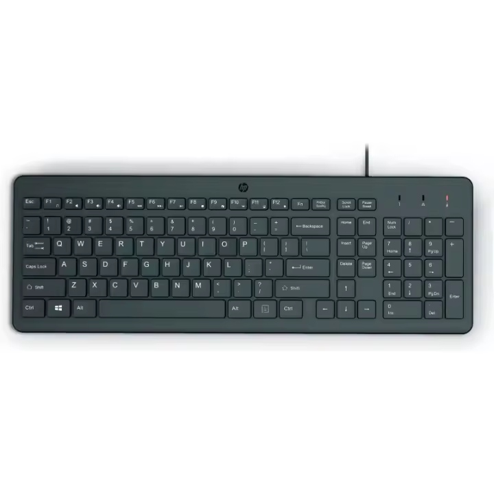HP - Teclado con cable 150 664R5AA - 1