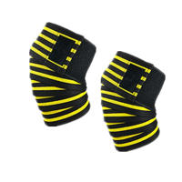 Pareja De Almohadillas De Rodilla Para Gimnasio Ejercicio De Levantamiento De Pesas Fitness Sentadillas Protección Rodilla Elástica Para Entrenamiento - details 0