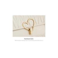 Bolso De Mano Para Mujer With Ondas Bolso De Mensajero Elegant Para Mujer,Bolso De Hombre Elegant Para Mujer,Bolso De Hombre Que Combina Con Todo Para Mujer,Bolso De Hombre Con Solapa De Cadena, corazón de melocotón, Nueva moda - details 10