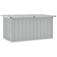 vidaXL Caja de almacenaje para jardín 129x67x65 cm en color Gris/Marrón/Antracita y más - details 0