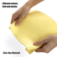 Piel De Práctica Para Tatuaje 3mm Gruesa Doble Cara A4 Grande 20x30cm Silicone Suave Microblading Cejas Accesorio De Tatuaje - details 8