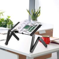 Phane® Mesa Ordenador Portátil, Multifuncional Base Ajustable y Plegable  Soporte de Regazo Laptop Notebook PC Tablet  Ergonómica y Resistente para Diván Sofá Cama  Negro - details 1
