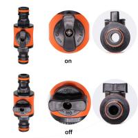 Válvula De Apagado De Camión De Jardín 16MM Adaptador De Tubería Plástica Con Conector Rápido Para Riego Y Lavado De Coche - details 1