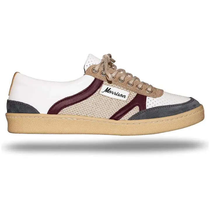 Zapatillas marca Morrison modelo Heritage para hombre en color blanco - 1