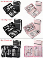 Kit De Cuidado De Uñas Profesional De Acero Inoxidable Conjunto De Manicura Y Pedicura Portátil Para Uñas Y Tendones - details 1
