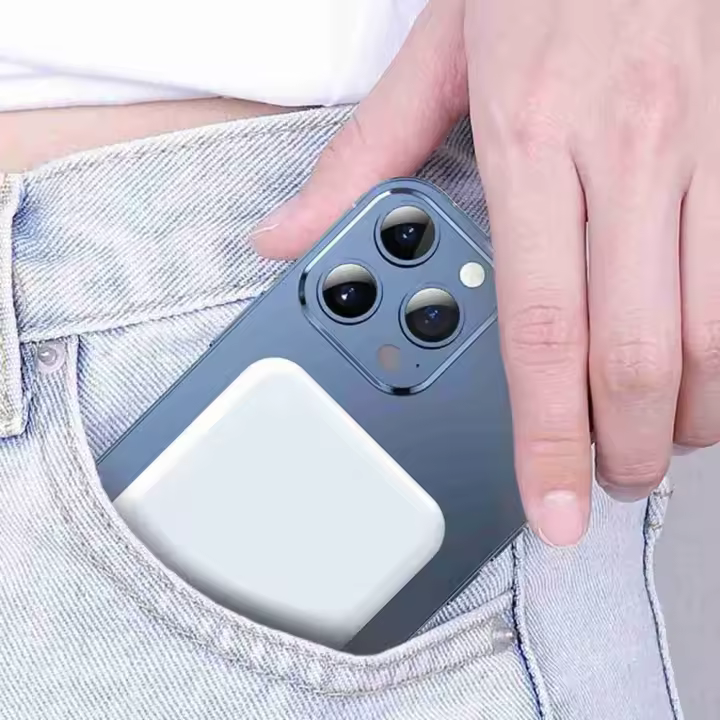 PowerBank Magnética ALMALUX 10000mAh para iPhone, Carga Inalámbrica 15W, Efecto Emergente iOS, Ultra Delgada y Ligera - 1