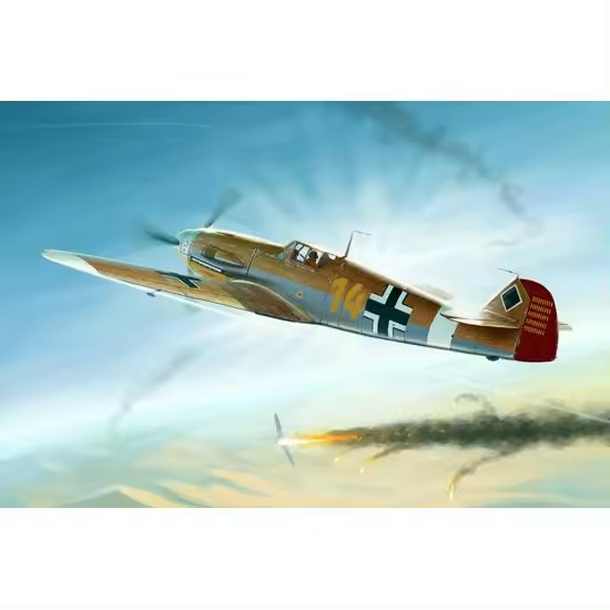 TROMPETER 02293 MESSERCHMITT BF109 F-4 TROP 1/32 - 1