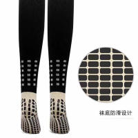 Calcetines De Fútbol Largos Para Hombres Y Mujeres Antideslizantes Y Anti-fricción Con Fondo De Silicona Alto Para Deportes Y Adecuados Para El Otoño - details 3