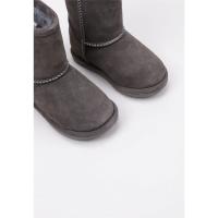 EMU BRUMBY LO WATERPROOF Botas Planas Niña Gris - details 1