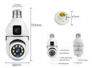 Cámara IP Wifi Dual Lente 4MP Búho Inalámbrico Seguridad Interior Con Audio Bidireccional Rastreo Automático Y Detección De Humanos PTZ - details 0