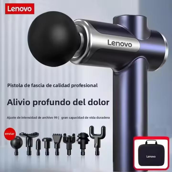Lanzador De Masajes Lenovo Con Pantalla Táctil LED 8 Cabezas De Masaje Equipo De Relajación Y Fitness Para Alivio Profundo De La Contractura Muscular - 1