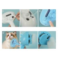 Cepillo De Baño Para Gatos Y Perros Con Tanque De Agua Y Botón De Liberación Eliminador De Pelos De Animales De Estima Plástico Sin Químicos Originario De China - details 3