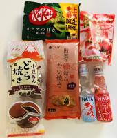 Coleccion de postre tradicional de Japonés,  Dorayaki, mochis y kitkat chocolate,sabor de Japón - details 2