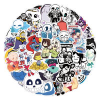 55Pcs Parches De Undertale Resistentes Al Agua Para Scrapbooking Teléfono Móvil Equipaje Patineta Decoraciones De Graffiti DIY - details 1