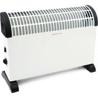 Calefactor Convector Eléctrico 2000W Silencioso | 3 Niveles de Potencia 750/1250/2000W, Termostato Regulable, Protección de Seguridad y Asa Portátil para Hogar, Dormitorio y Oficina - details 0