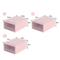 Caja De Almacenamiento Plegable Transparente Plástico Para Cajones Organizador De Ropa Y Acessorios Del Hogar Multiuso Ecológico - details 5