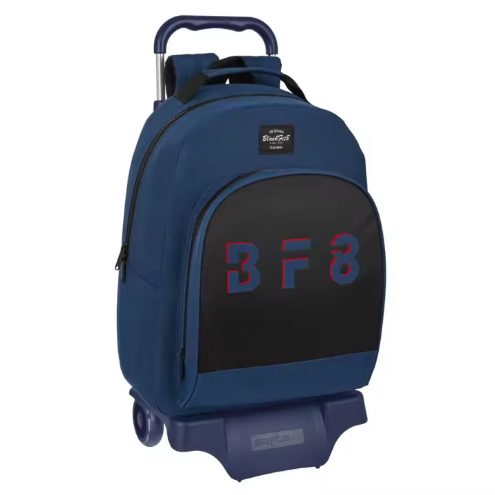 Mochila con Carro Reciclado Blackfit8 "Urban" 32X42X15Cm (Safta 642245313) - 1