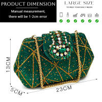 Sandalias De Fiesta Verdes Con Zapatos De Tacón Alto Y Bolso De Venus Chan Estilo INS Punta Redonda Brillante Elegantes Para Mujer - details 26