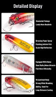 Señuelo De Pesca Kingdom Sinking Floating Minnow 45mm 55mm 65mm Wobblers Artificiales Duros Para Lanzamiento Largo Pesca En Río Lago Oceánico - details 6