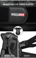 Chaqueta De Motocicleta WOSAWE Con Armadura Protectora Para Motocross Equipamiento De Seguridad Con Protección De Rodilla Para Motocicleta - details 9
