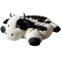 Cojín De Silla De Peluche De Forma De Vaca Para Mascotas Gatos Y Perros Almohadas De Decoración Para Habitación Suministros Para Mascotas Cómodo Y Transpirable - details 3