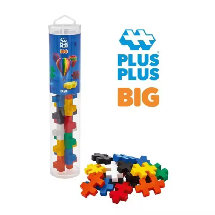 Tubo Plus-Plus BIG Básico Mix 15 pcs, Ludilo - 1