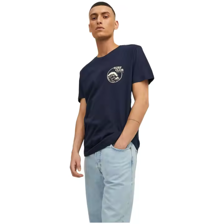 Camiseta de Manga Corta Jack&Jones  para hombre en color azul - 1