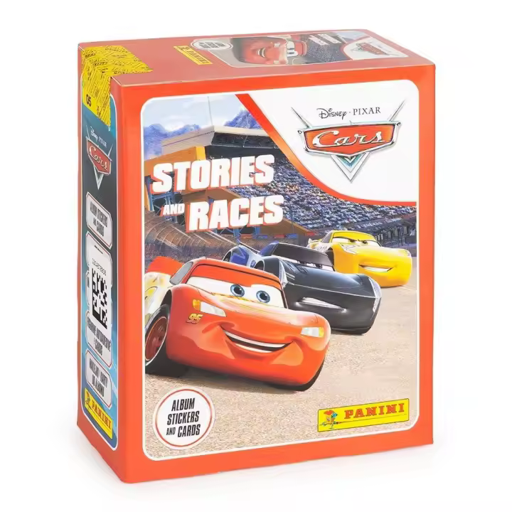 Panini COLECCION DISNEY CARS STORIES AND RACES CAJA DE 24 SOBRES STICKERS AND CARDS - 1