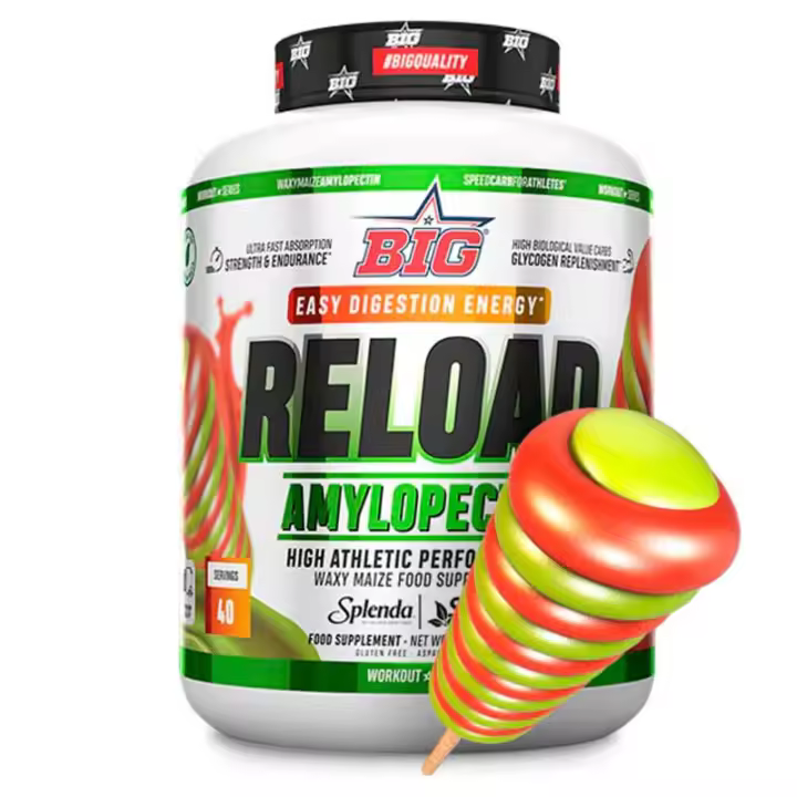 Big Reload- Amilopectina 2Kg - Big Hidratos de Carbono -Reload 2000g Recarga tus músculos con Amilopectina - 1