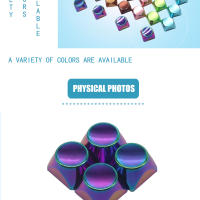 Teclado Mecánico Universal XDA Height Con Teclas De Color Aleación De Aluminio CNC Metal Personalizadas ESC Graduación Arcoíris - details 4