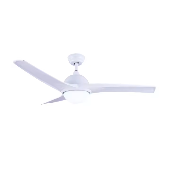 Ledkia Ventilador de Techo LED Aran Blanco 107cm con Motor DC y Control Remoto - 1