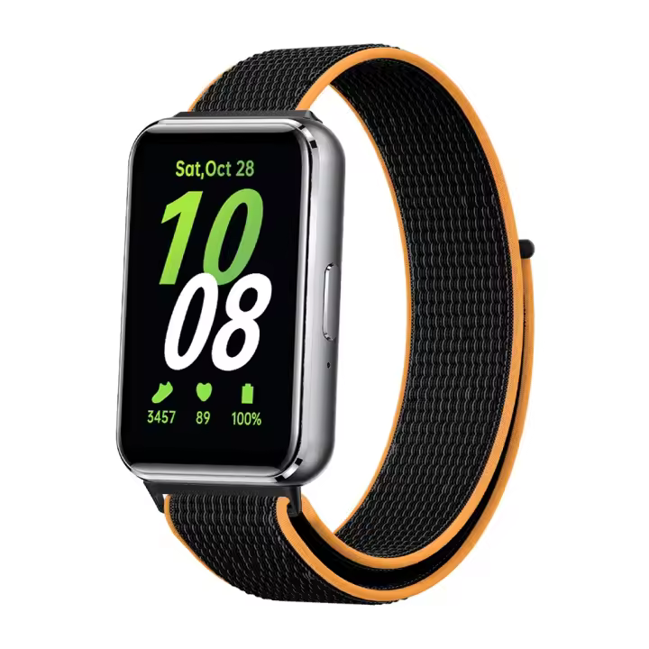 Correa De Reloj De Nylon Ajustable Para Samsung Galaxy Fit 3 Accesorios De Correa Elástica Para iWatch Compatible Con Samsung Galaxy Fit3 - 1