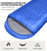 BOPORO Saco de Dormir Ligero y Impermeable Temporada 3 Ideal para Adultos y Niños Ideal para Acampar Viajes y Caza Incluye Bolsa de Compresión - details 2