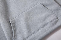 Nuevos Sudaderas Grises Sólidos Para Hombres Con Capucha Manga Larga Estilo Casual Con Bolsillos Ropa Deportiva Suelta Para Todas Las Estaciones - details 5