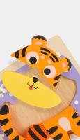 Puzzle De Madera 3D Para Bebés Juguete Educativo Montessori Aprendizaje Infantil Tangram Formas Animales Y Vehículos Juego Cognitivo - details 17