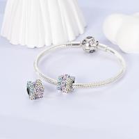 Encanto De Plata De 925 Para Pulsera Con Barco De Paseo Y Corazón Joyería Fina Para DIY Regalo Con Cuentas De Papel Y Rosas - details 26