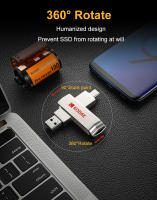 KODAK Pendrive SSD USB3.0 Metal U Disk 128GB 256GB 512GB 1TB Resistente Al Agua Mini Memoria Stick Para Móvil Laptop Desktop - details 4