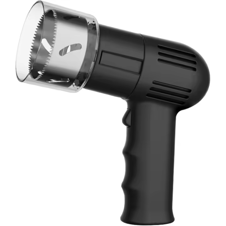 Abridor de botellas eléctrico de coco, abridor de agua de coco, herramientas convenientes, cómodas y fáciles de abrir, abridor de botellas de acero inoxidable, removedor de cáscara de coco (negro) - 1