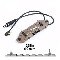 Interruptor De Luz Escuadrilla Táctica De Presión Augmentada Doble Función Para Flashlight SF/2.5MM/3.5MM Material De Nylon Color Negro/Desierto - details 4