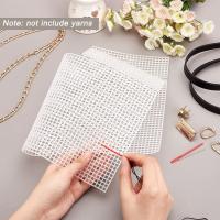 Kit De Manualidades DIY Para Tejer Y Crochet Bolsa Hilo De Malla Y Plástico Para Bordado Y Costura Kit De Creación De Bolsas Tejidas a Mano - details 2