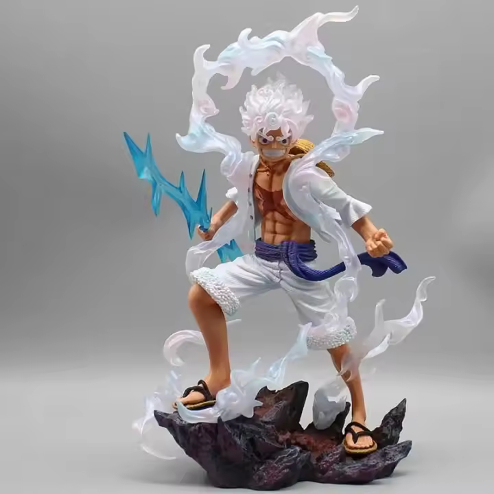 Figura De Acción One Piece Nika Luffy Lx Rayo 5 Niveles Resonancia Coleccionable Modelo Decoración Anime Juguetes Para Niños - 1