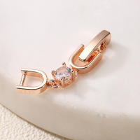Extensor De Collar Y Pulsera ZAKOL En Tres Colores Con Cierre Plegable Para Fabricación De Joyas Mayorista Cubic Zirconia - details 4