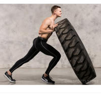 Leggings De Compresión Para Hombre Pantalones De Entrenamiento En El Gimnasio Secado Rápido Running Tights Fitness Baloncesto Carreras De Medio Maratón Ropa Deportiva De Polyester Y Spandex - details 6