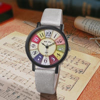 Reloj De Pulsera Para Mujer Reloj Vintage De Cuarzo Moda Casual Con Correa De Cuero Display Analógico Y Digital Regalo Para Fiesta - details 3