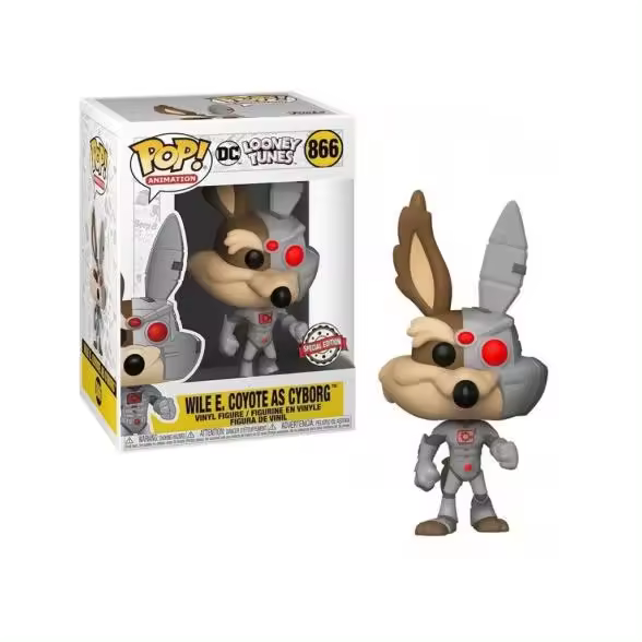Funko Pop Looney Tunes - Wile E. Coyote Cyborg Figura Vinilo #866 - 1