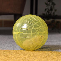 SMELL & SMILE Bola Hámster Juguete para Roedores Juego Bola del Ejercicio Juguete Interactivo para Hámster Color Aleatorio (14CM) - details 6
