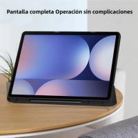 Funda De Cuero Sintético Para Tableta Samsung Galaxy Tab A9+ A11+ Protección Anti-Dust Shockproof Compatible Con Varias Modelos Incluye SM-X210 SM-X216 SM-X218 - details 5