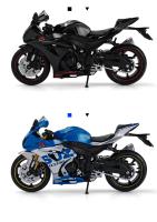 Modelo a Escala 1:12 Suzuki GSX R1000R De Aleación Para Niños Juguetes De Coche a Escala Regalo De Cumpleaños Para Niños Colección De Juguetes De Coche - details 5