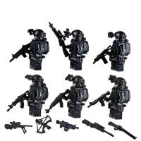 Bloques De Construcción Militar Con Camuflaje Fantasma Figuras De Fuerzas Especiales Juguetes Para Niños Regalos De Cumpleaños - details 4