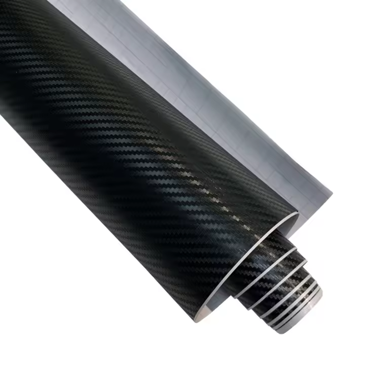 Pegatinas De Coche De Fibra De Carbono 3D 4D 5D 6D 9D Película De Cuerpo Para Motocicleta Accesorios De Auto Vinilo Negro De Ajuste a Medida Para Coches Y Motocicletas - 1